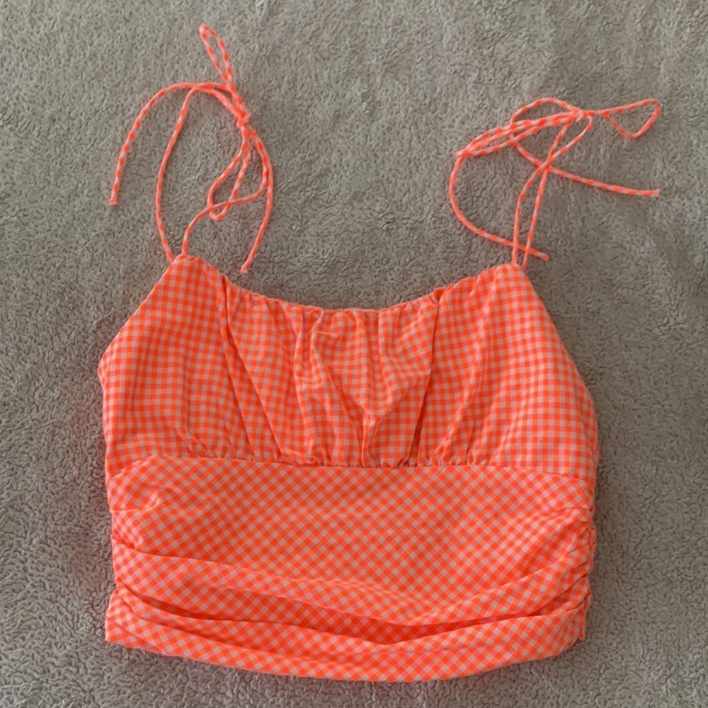 Zara | Gingham Tank - Picture 3 of 6